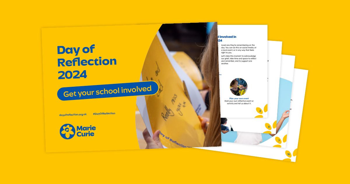 Day of Reflection schools pack resources